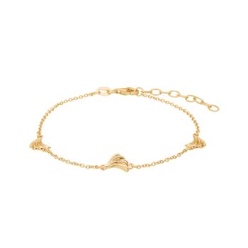 Nordahl's Forgyldt sølv armbånd PALMA52