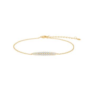 Joanli Nor's Forgyldt sølv armbånd RUNANOR