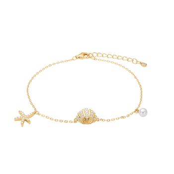 Joanli Nor's Forgyldt sølv armbånd SELINANOR