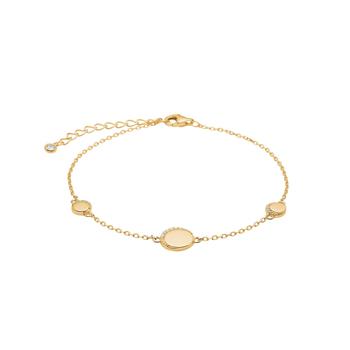 Joanli Nor's Forgyldt sølv armbånd SARANOR