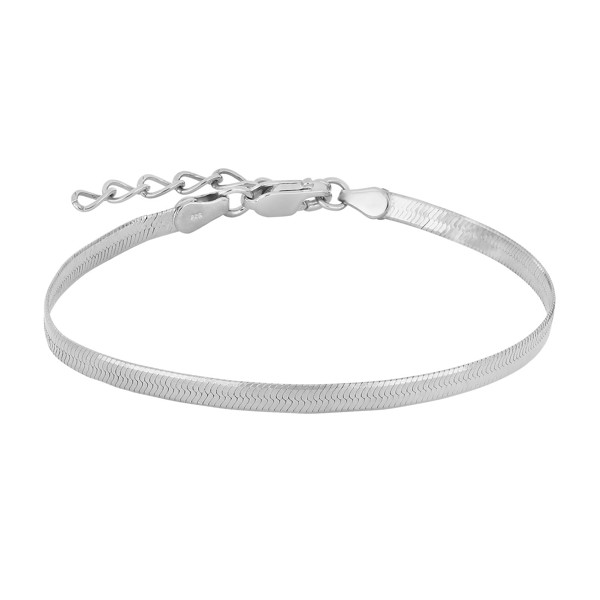 Nordahl\'s Rhd. Sølv armbånd FLAT52