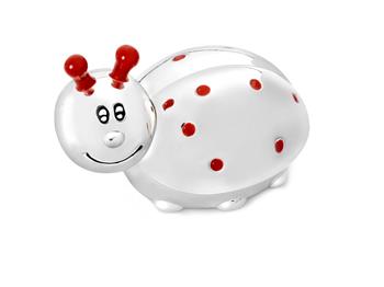 Noa Kids's Tand-/hårlokæske Lady Bird, sølvfarvet