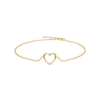 Siersbøl's 8kt. guldarmbånd m/hjerte