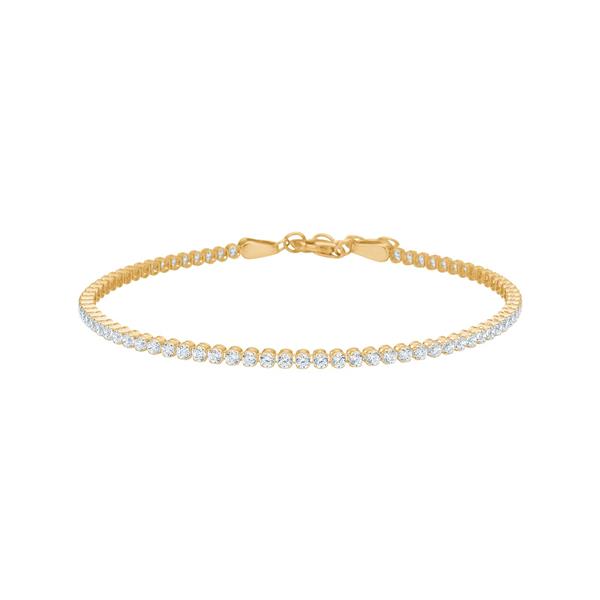 Siersbøl\'s 14kt. guldarmbånd m/cz 