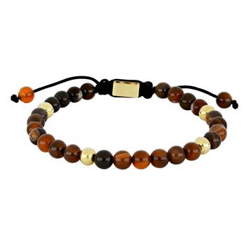 Son of Noa's SON armbånd dream agate og IP gold 19-25cm