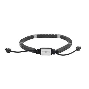 Son of Noa's SON armbånd mat sort hematit og stål