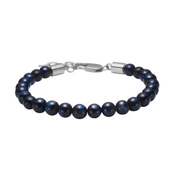 Son of Noa's SON armbånd blå tigerøje 6mm, 19cm - 23cm