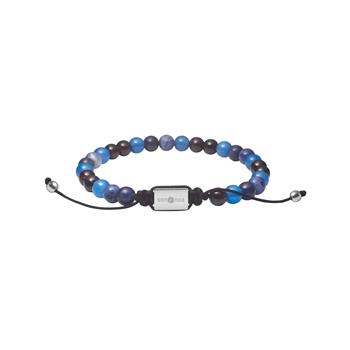 Son of Noa's SON armbånd blå agat, sodalit 6mm, 19cm - 25cm