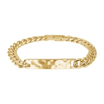 Son of Noa's SON armbånd stål IP gold 21cm