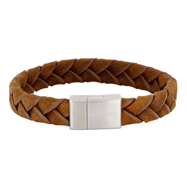 Son of Noa\'s SON armbånd brun kalveskin 19cm