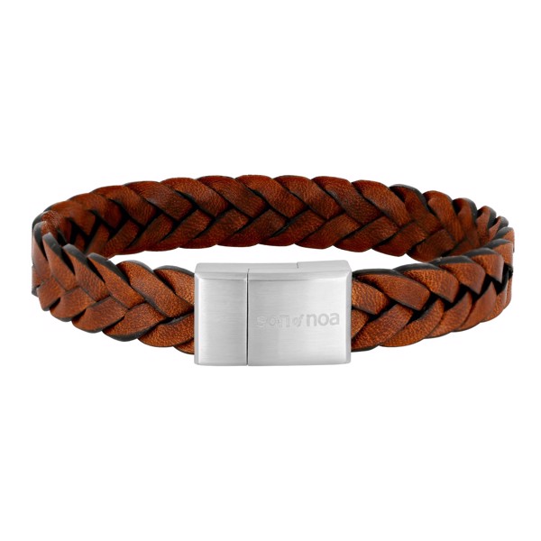 Son of Noa\'s SON armbånd brun kalveskin 19cm