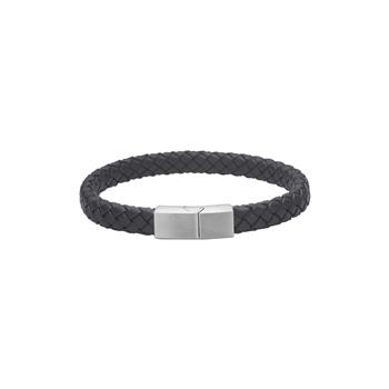 Son of Noa's SON armbånd sort kalveskind 8mm - 19cm