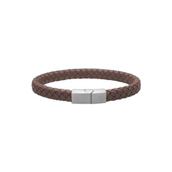 Son of Noa's SON armbånd brun kalveskind 8mm - 23cm