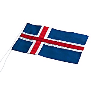 Noa Kids's Islandsk stutflag til 40 cm - 10x16 cm