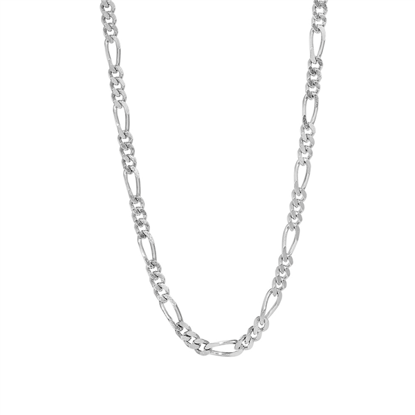 Nordahl\'s Rhd. sølv kæde FIGARO52 3mm 50cm 