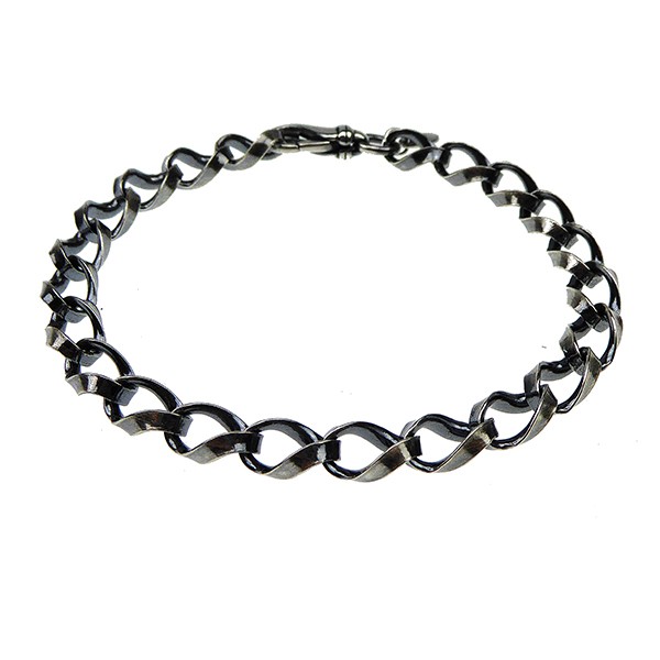San - Links of Joy\'s Armbånd & halskæde - Let oxyderet 20cm