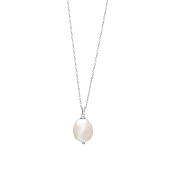 Nordahl's Rhd. sølvkæde BAROQUE52 perle 20mm 