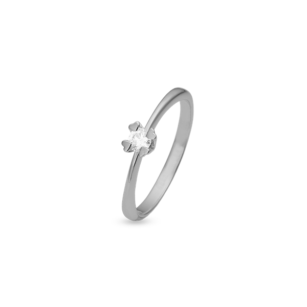 Aagaard\'s MARY Ring 8K, HV LG DIAM 0,20CT W/VS