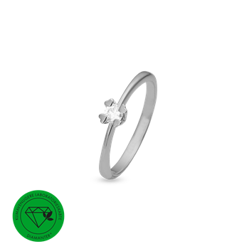 Aagaard's MARY Ring 8K, HV LG DIAM 0,20CT W/VS