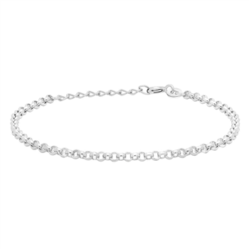 Siersbøl's Rhod. sølvarmbånd PLAIN