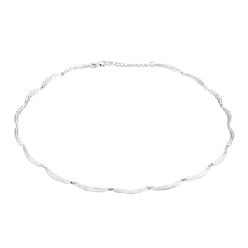 Siersbøl's Rhod. sølvcollier BANAN