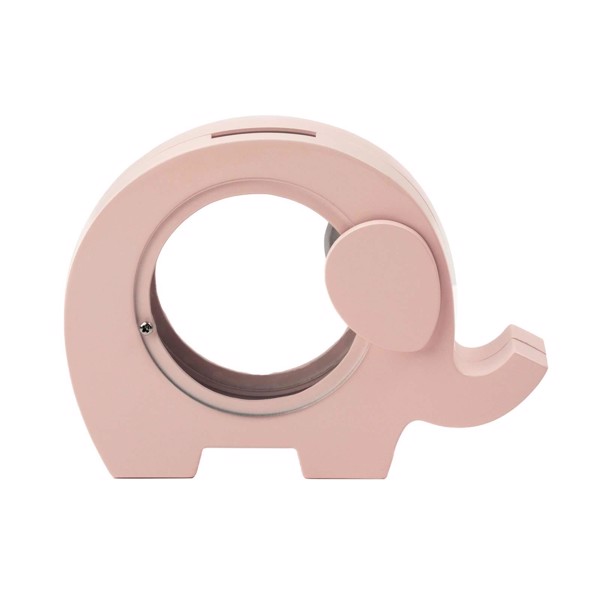 Noa Kids\'s Forkromet sparebøsse elefant - lyserød