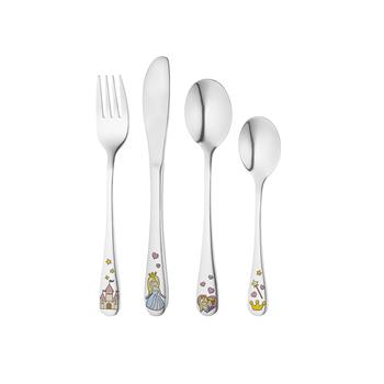 Noa Kids's Rustfrit stål bestik Prinsesse m. emalje