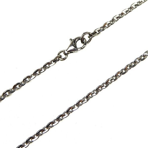 San - Links of Joy\'s Armbånd & halskæde - Mirror Anchor - Sterling/Rhodium 0,8mm 19cm