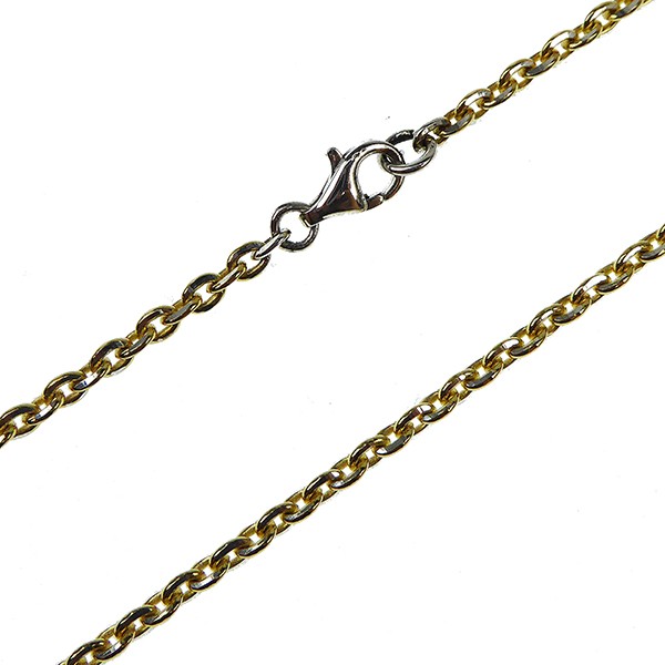 San - Links of Joy\'s Armbånd & halskæde - Mirror Anchor - Sterling/forgyldt 0,8mm 55cm