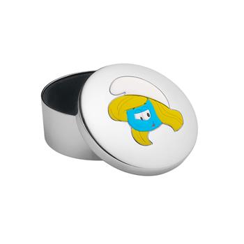 Noa Kids's Forkromet smykkeskrin - Smølfine