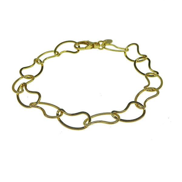 San - Links of Joy\'s Armbånd & halskæde - Forgyldt 19cm