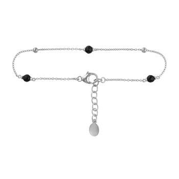 Blicher Fuglsang's Armbånd i sølv med sort onyx