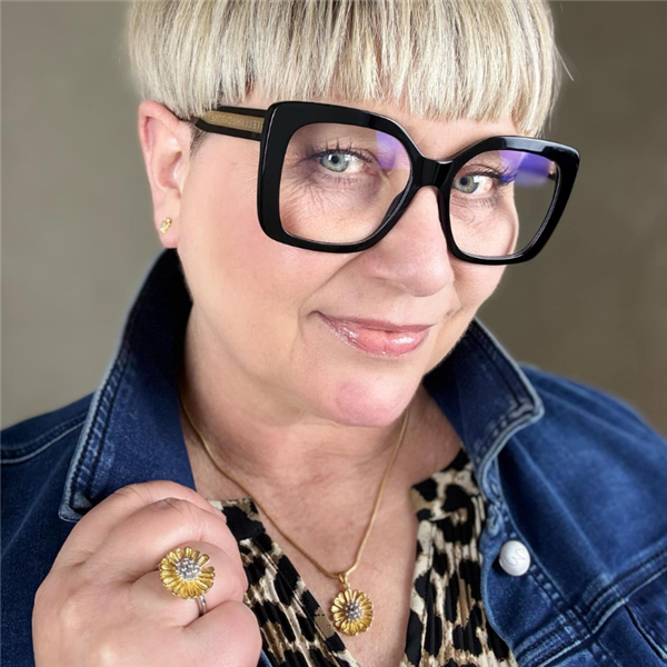 Blicher Fuglsang\'s Ankelkæde i stål - 22 cm + 4 cm i forlænger