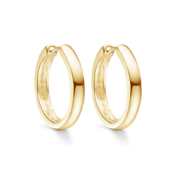 Støvring Design's Sølvforgyldt creoler