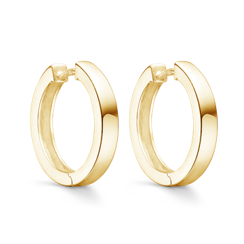 Støvring Design's Sølvforgyldt creoler