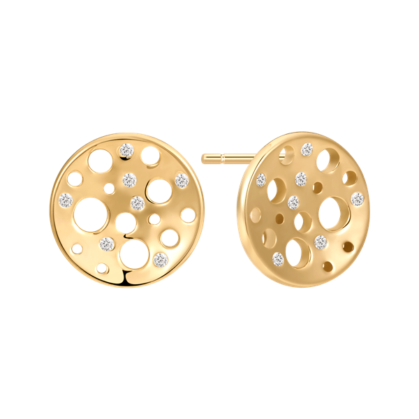 Støvring Design\'s Sølvforgyldt ørestikker