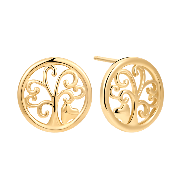 Støvring Design\'s Sølvforgyldt ørestikker