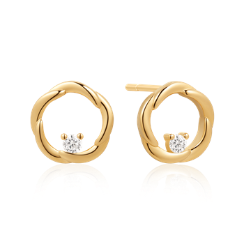 Støvring Design's Sølvforgyldt ørestikker