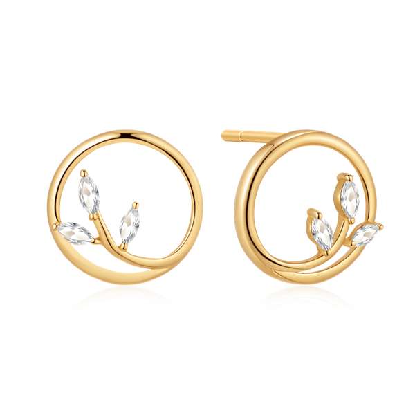 Støvring Design\'s Sølvforgyldt ørestikker