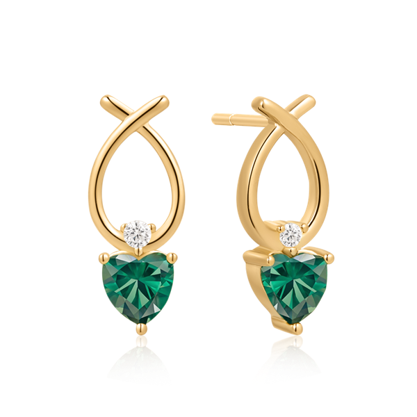 Støvring Design\'s Sølvforgyldt ørestikker