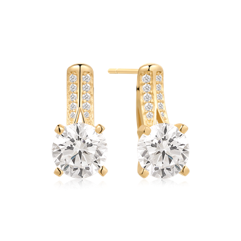 Støvring Design's Sølvforgyldt ørestikker