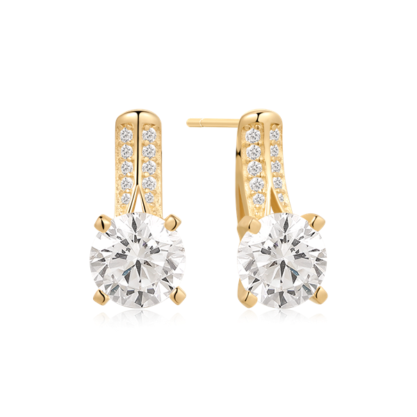 Støvring Design\'s Sølvforgyldt ørestikker