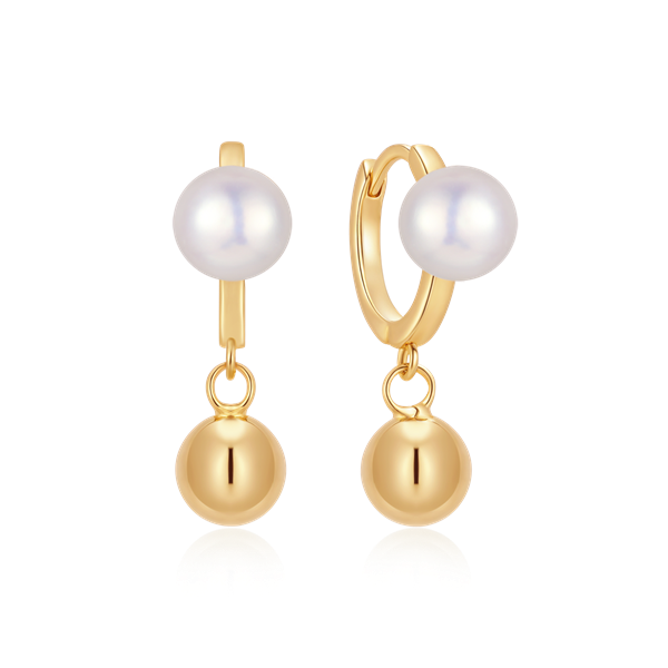 Støvring Design\'s Sølvforgyldt ørestikker