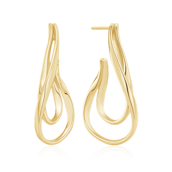 Støvring Design's Sølvforgyldt ørestikker