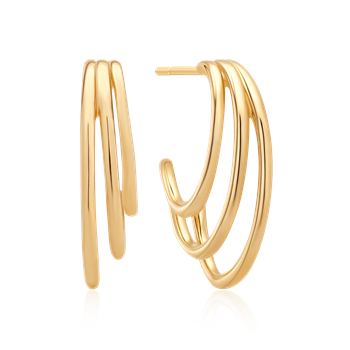 Støvring Design's Sølvforgyldt ørestikker