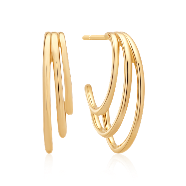 Støvring Design\'s Sølvforgyldt ørestikker