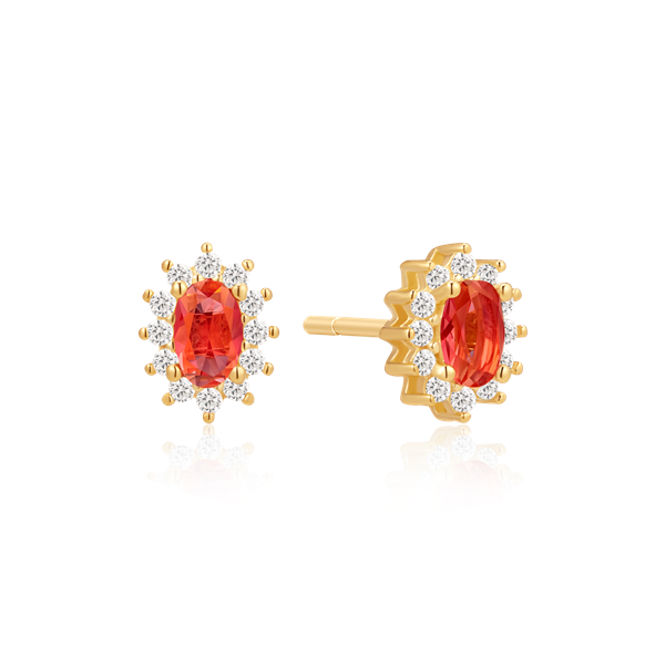 Støvring Design\'s Sølvforgyldt ørestikker