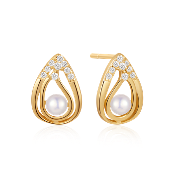 Støvring Design's Sølvforgyldt ørestikker