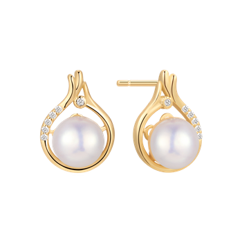 Støvring Design's Sølvforgyldt ørestikker