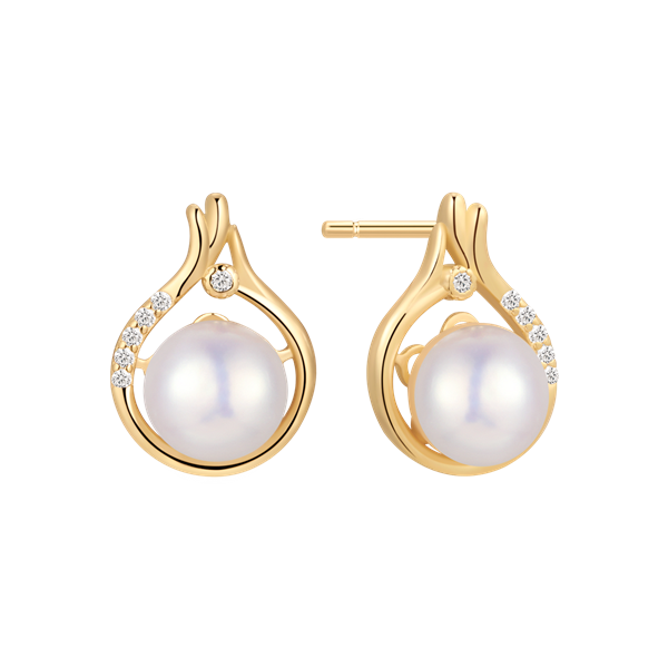 Støvring Design\'s Sølvforgyldt ørestikker